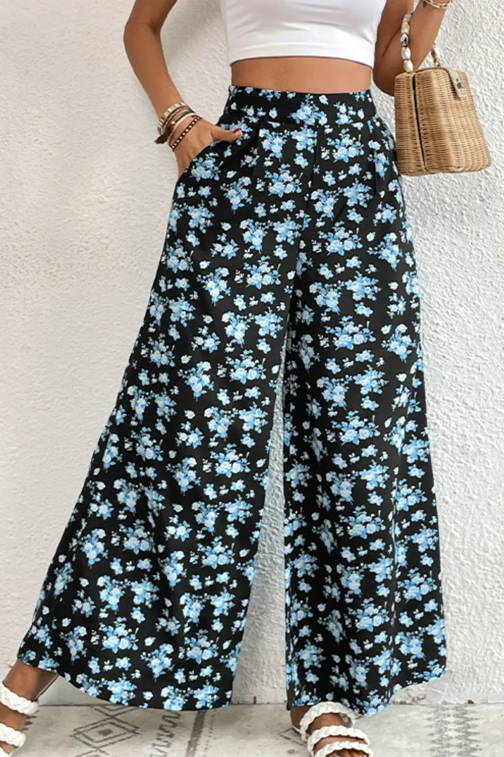 🌸 Floral Pocket Culottes 🌸