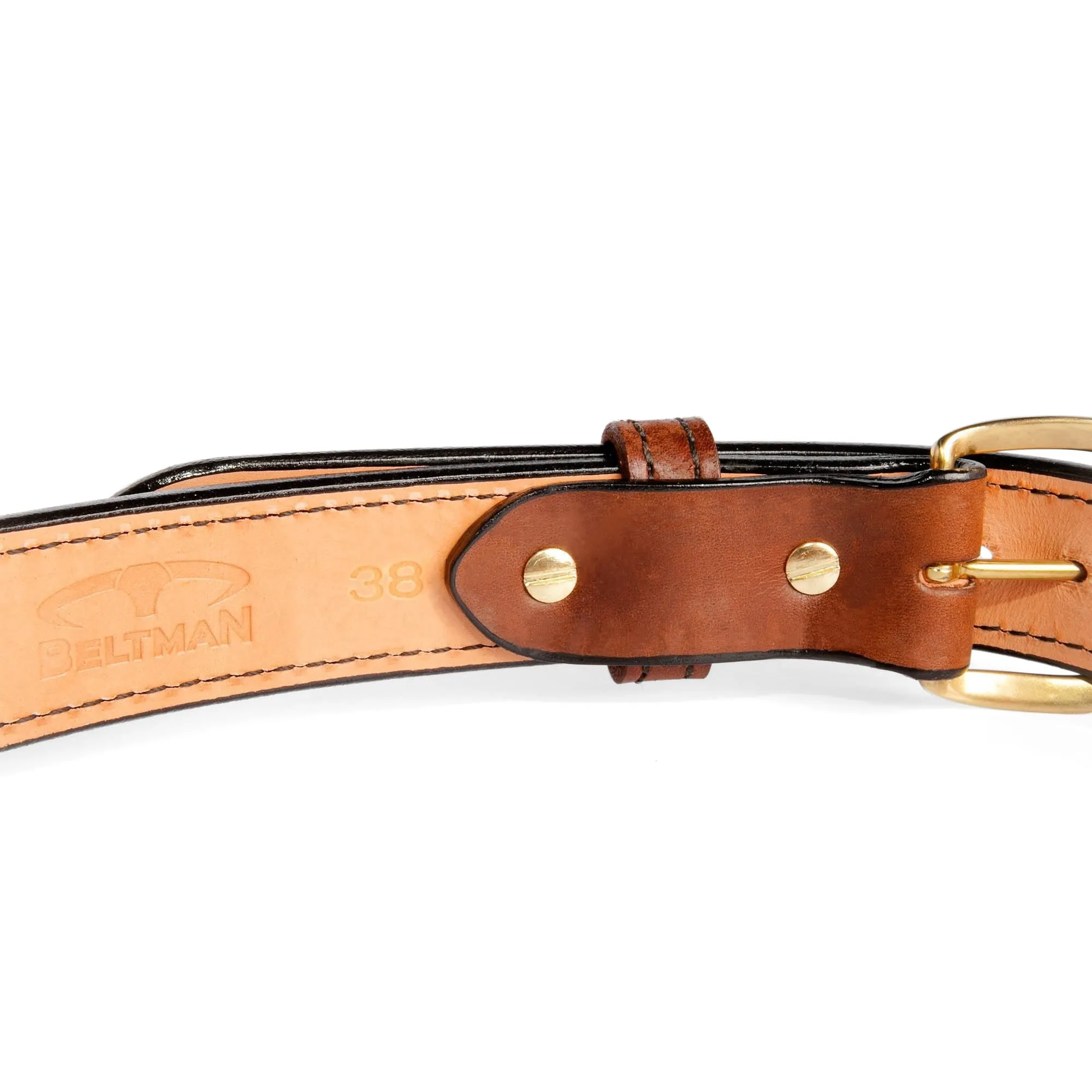 1.25" Wide Horse Hide Gun Belt