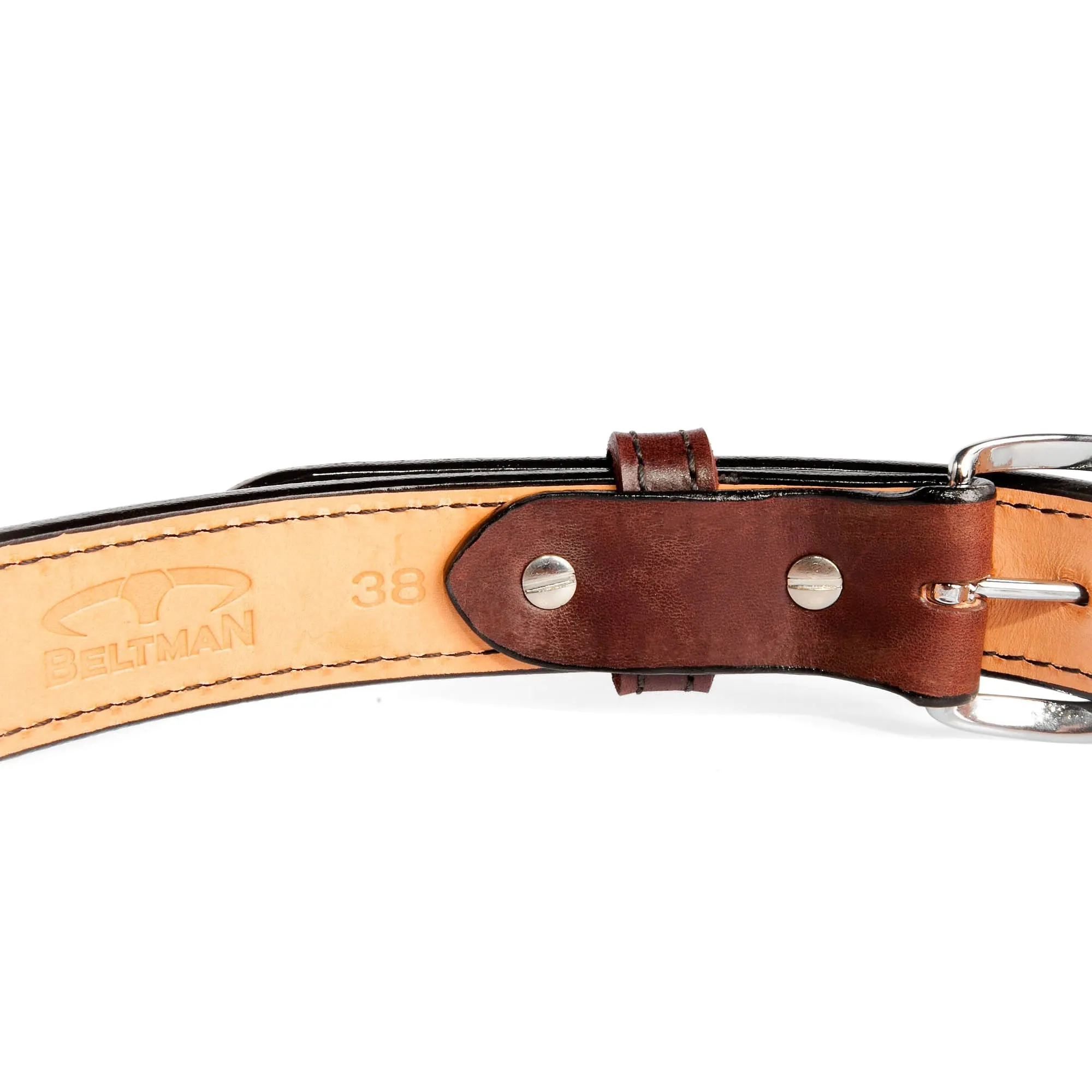 1.25" Wide Horse Hide Gun Belt