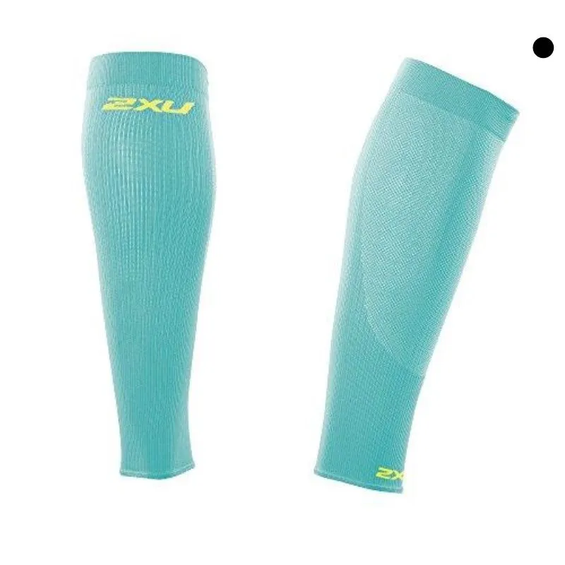 2XU Performance Run Calf Sleeves Ice Green/Ice Green X-Large