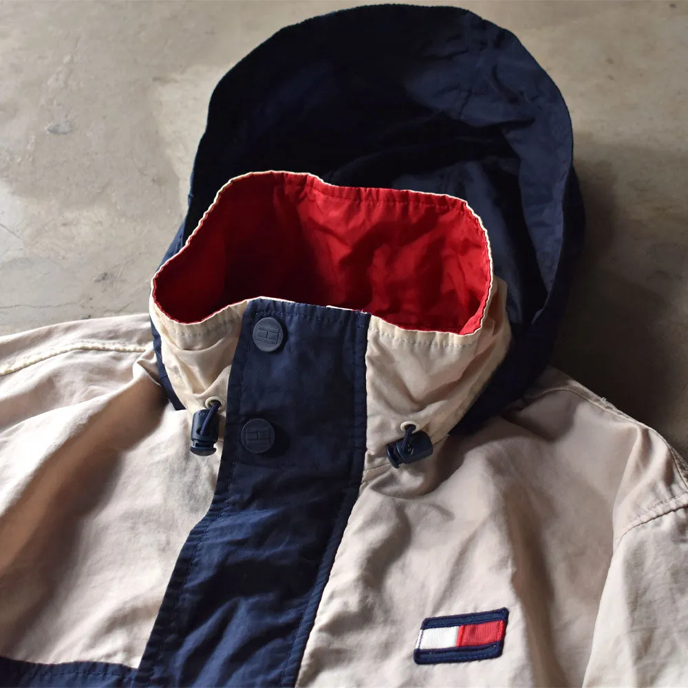 90’s TOMMY HILFIGER セーリング ナイロンジャケット 240321