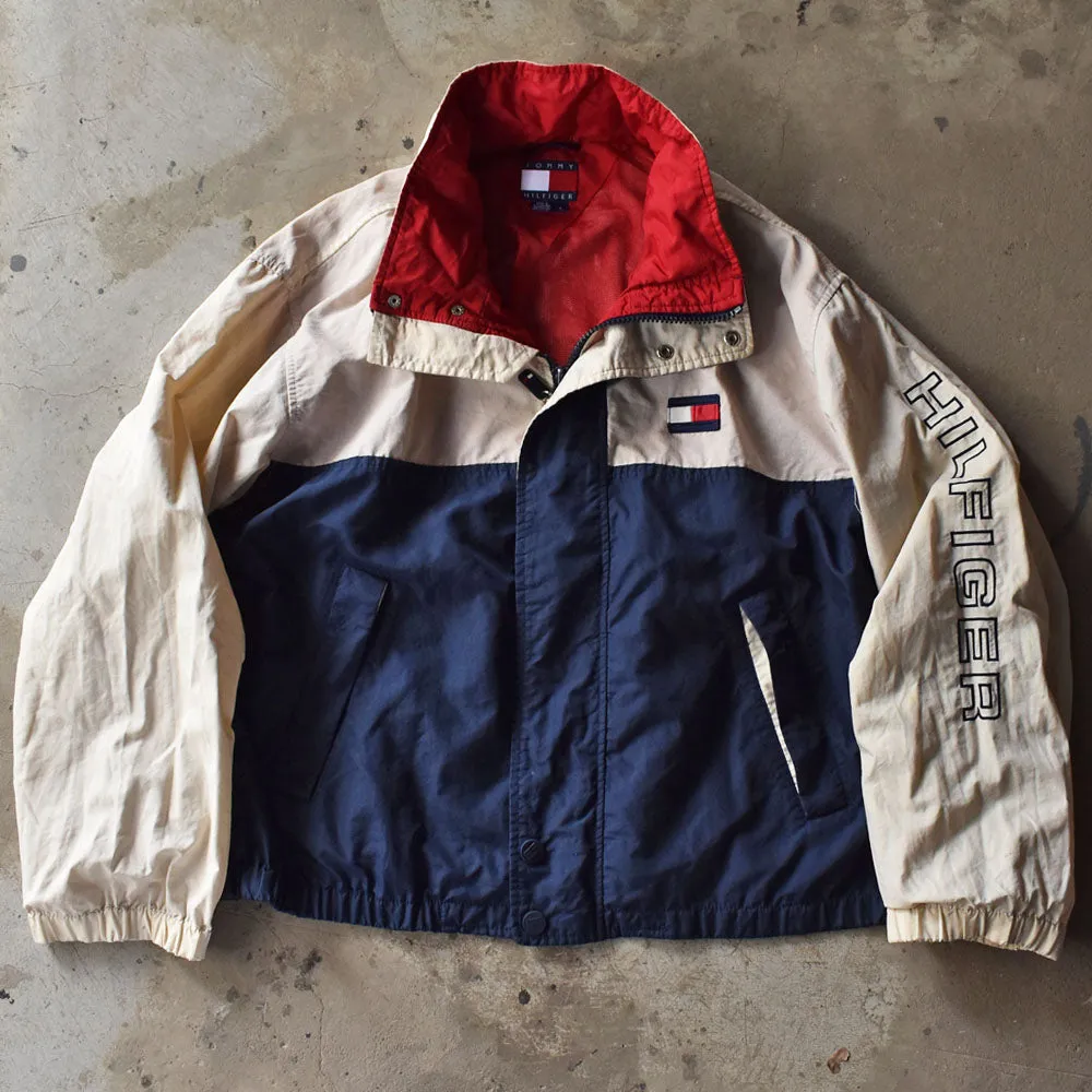 90’s TOMMY HILFIGER セーリング ナイロンジャケット 240321