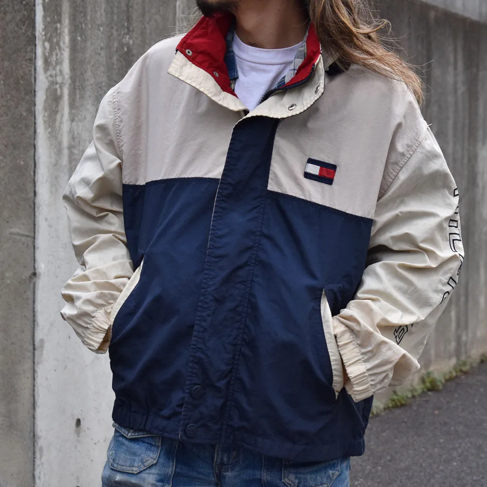 90’s TOMMY HILFIGER セーリング ナイロンジャケット 240321