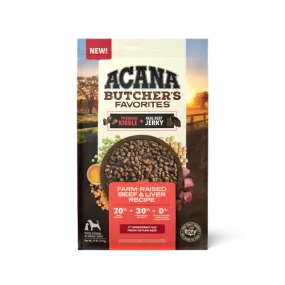 ACANA Butcher's Favorites Farm-Raised Beef & Liver Recipe Dry Dog Food