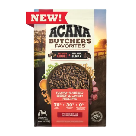 ACANA Butcher's Favorites Farm-Raised Beef & Liver Recipe Dry Dog Food