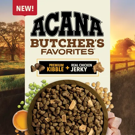 ACANA Butcher's Favorites Free-Run Poultry & Liver Recipe Dry Dog Food (17 Lb)