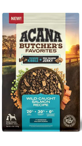 ACANA Butcher's Favorites Kibble & Jerky: Wild-Caught Salmon