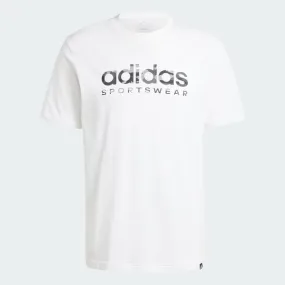 Adidas Camo Linear Graphic Mens Tee