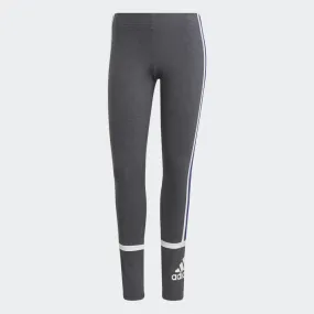 adidas Women's Essentials Cotton Leggings Grey/Scarlet