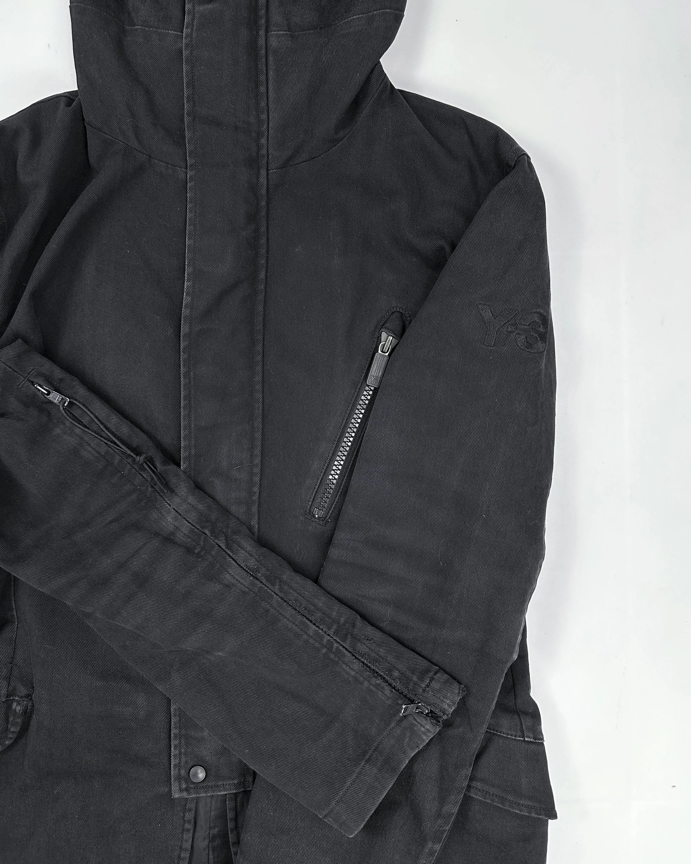 Adidas x Yohji Yamamoto (Y-3) Black Utility Jacket 2007