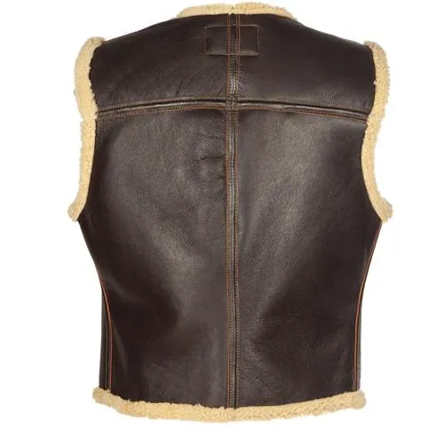 Aero Outlaw Shearling Vest