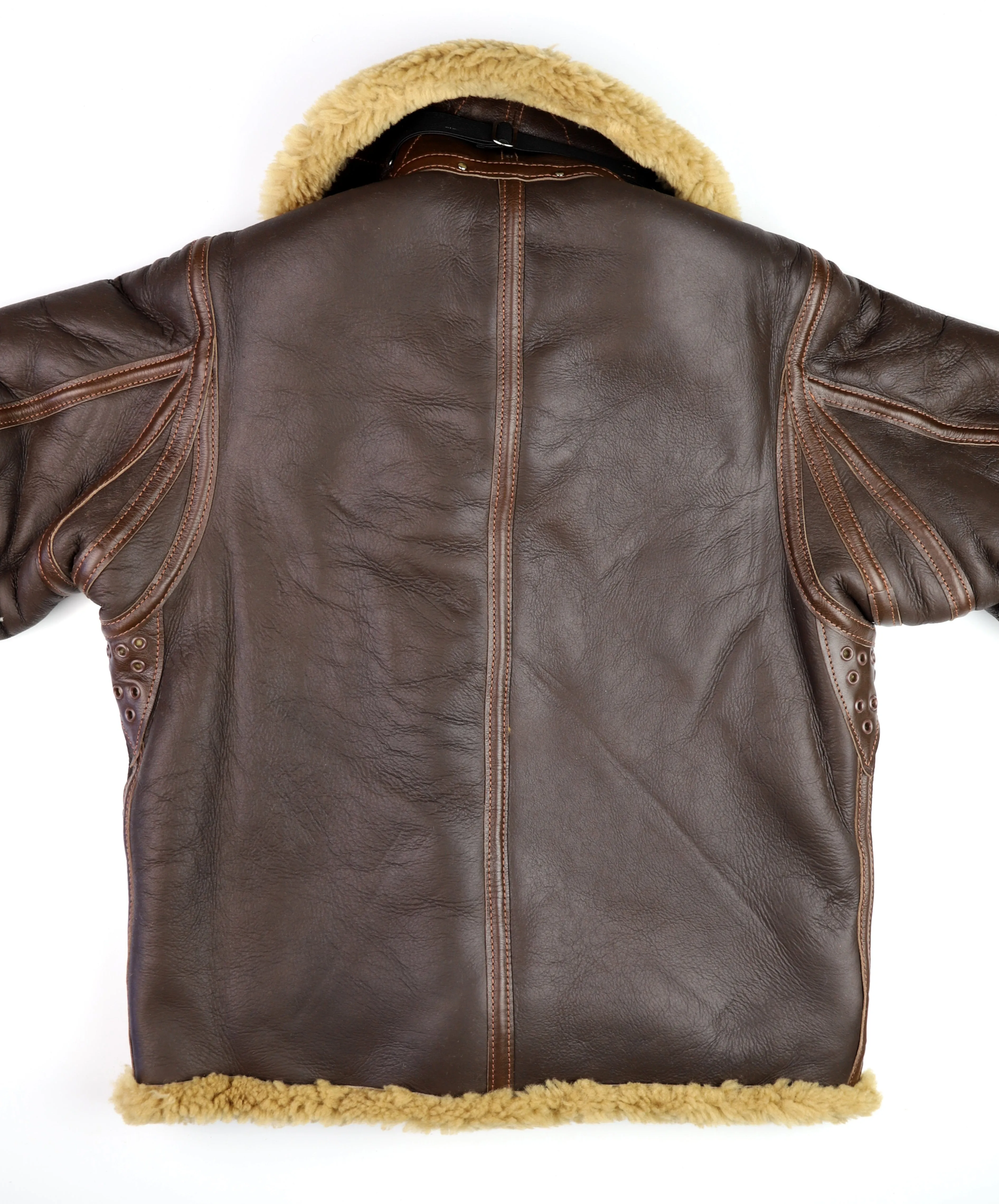 Aero RAF Pre-War Model Flying Jacket, size 36, Seal Brown