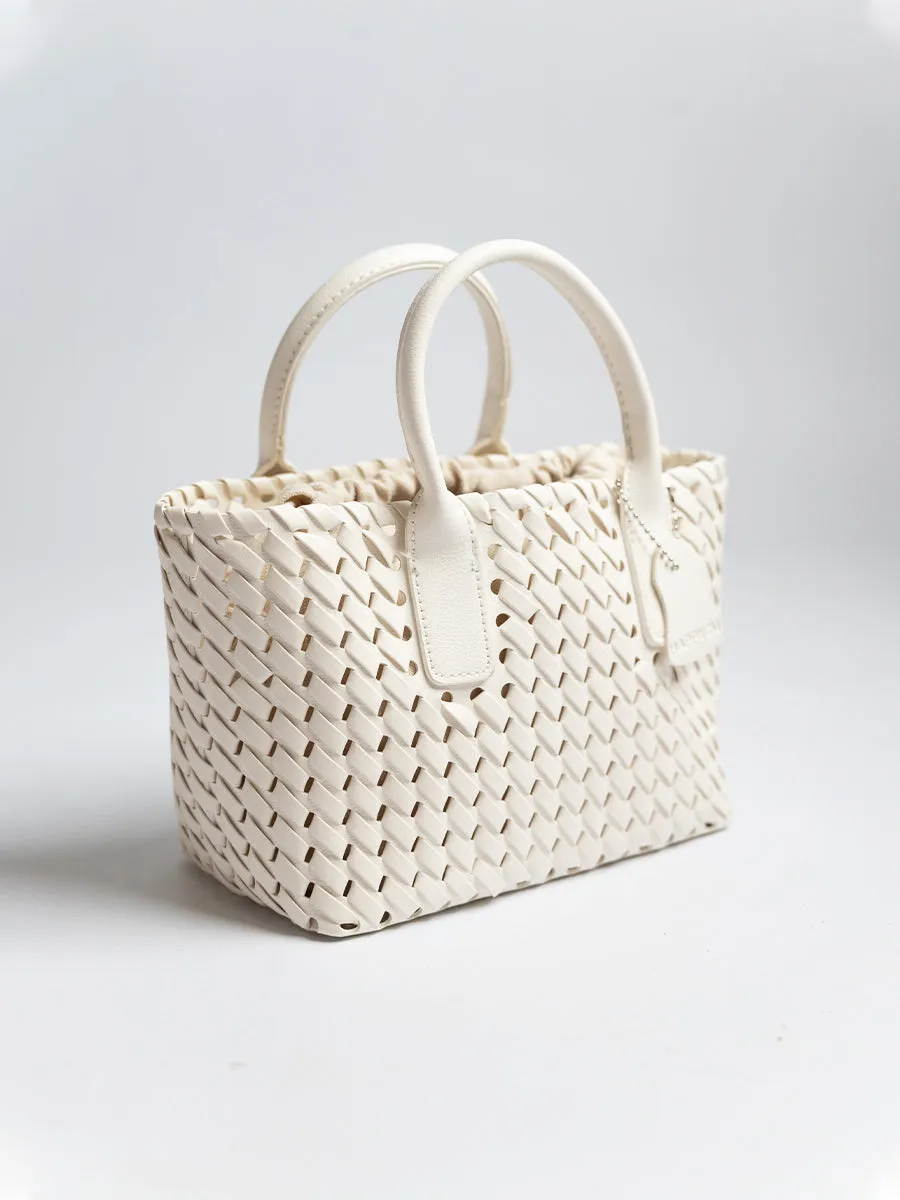 Alyna Weave Bucket Bag