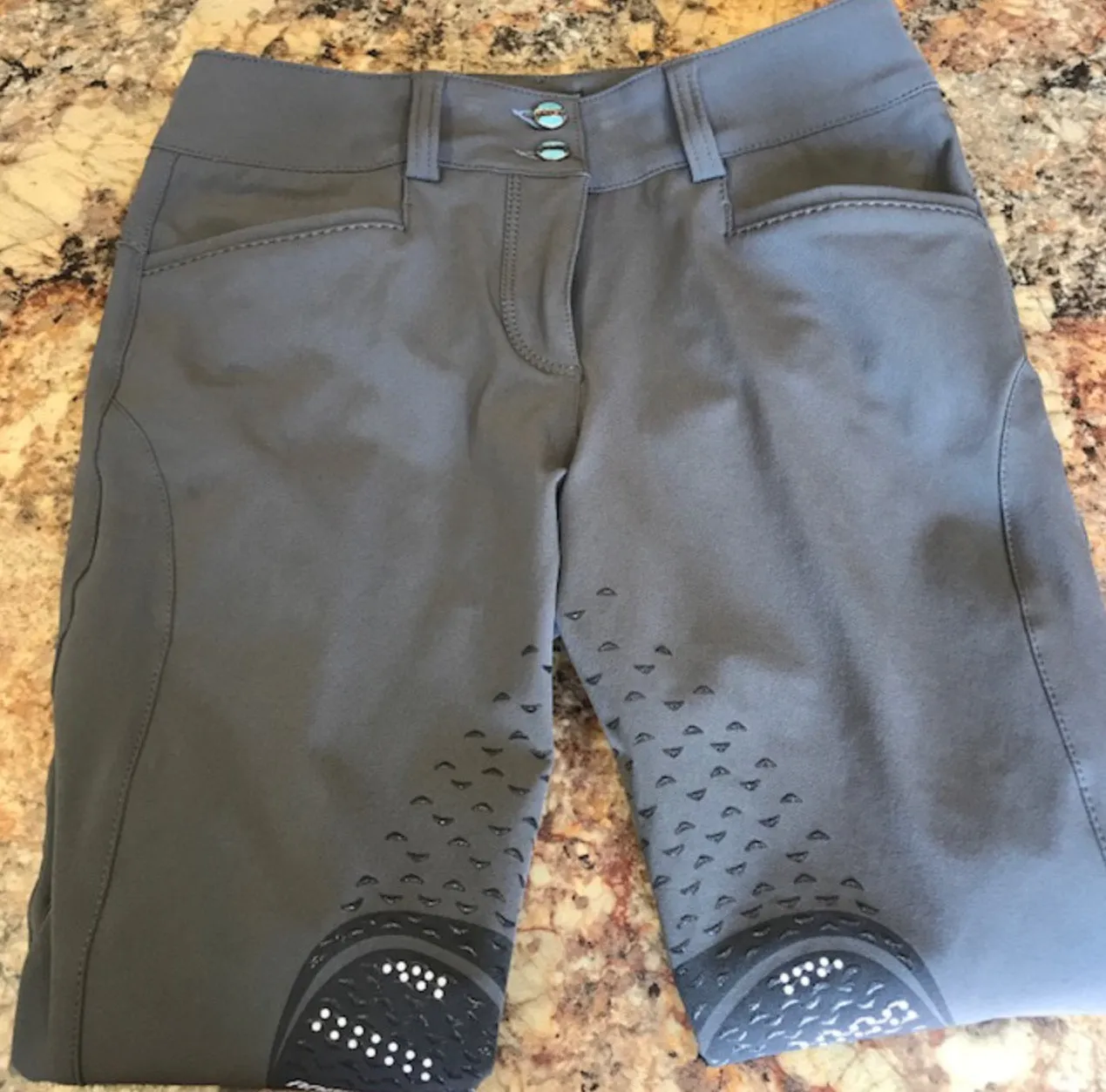 Animo Naspre Full Seat Breeches in Grey