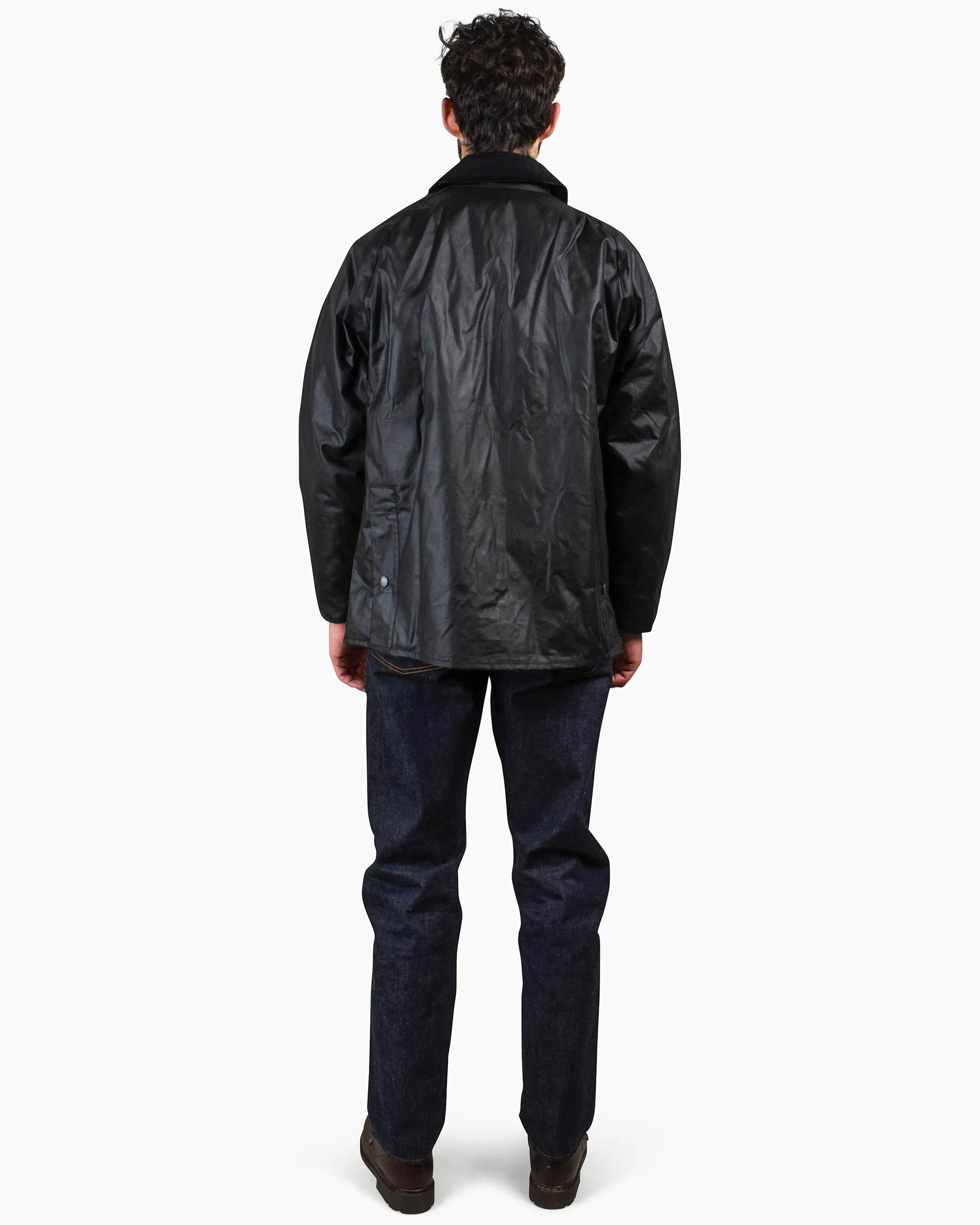 Barbour Bedale Wax Jacket Black