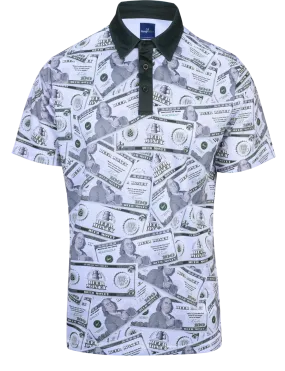 Beer Money Mens Golf Polo Shirt by ReadyGOLF