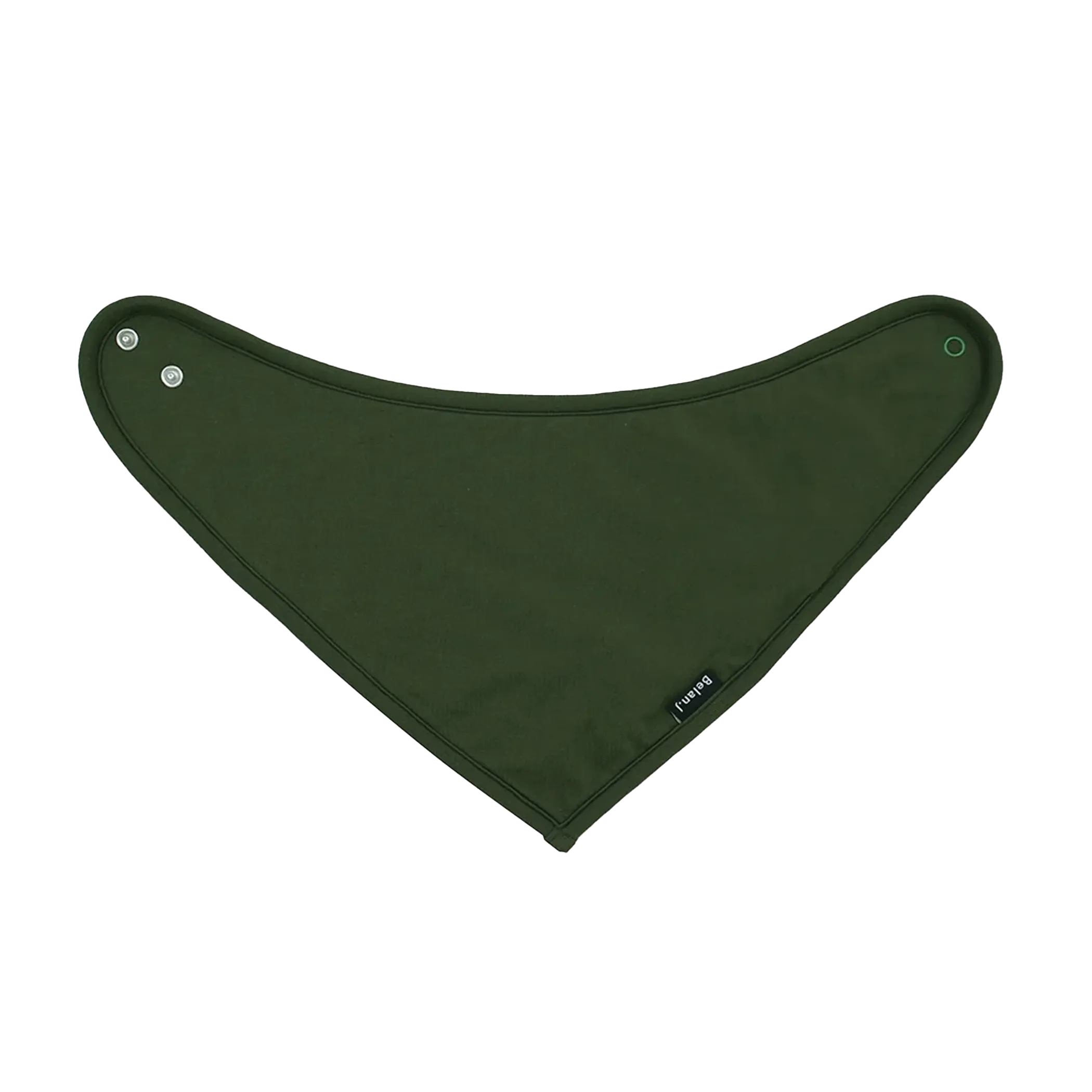 BELAN J Bandana Bib - Forest Green