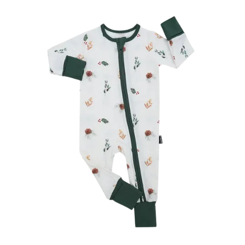 BELAN J Sleeper with Fold-over Cufs 6-12m - Holly