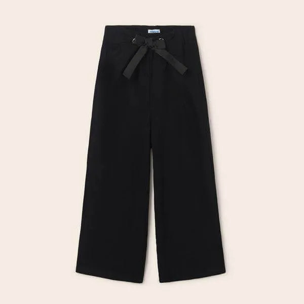 BLACK CULOTTES FOR GIRLS