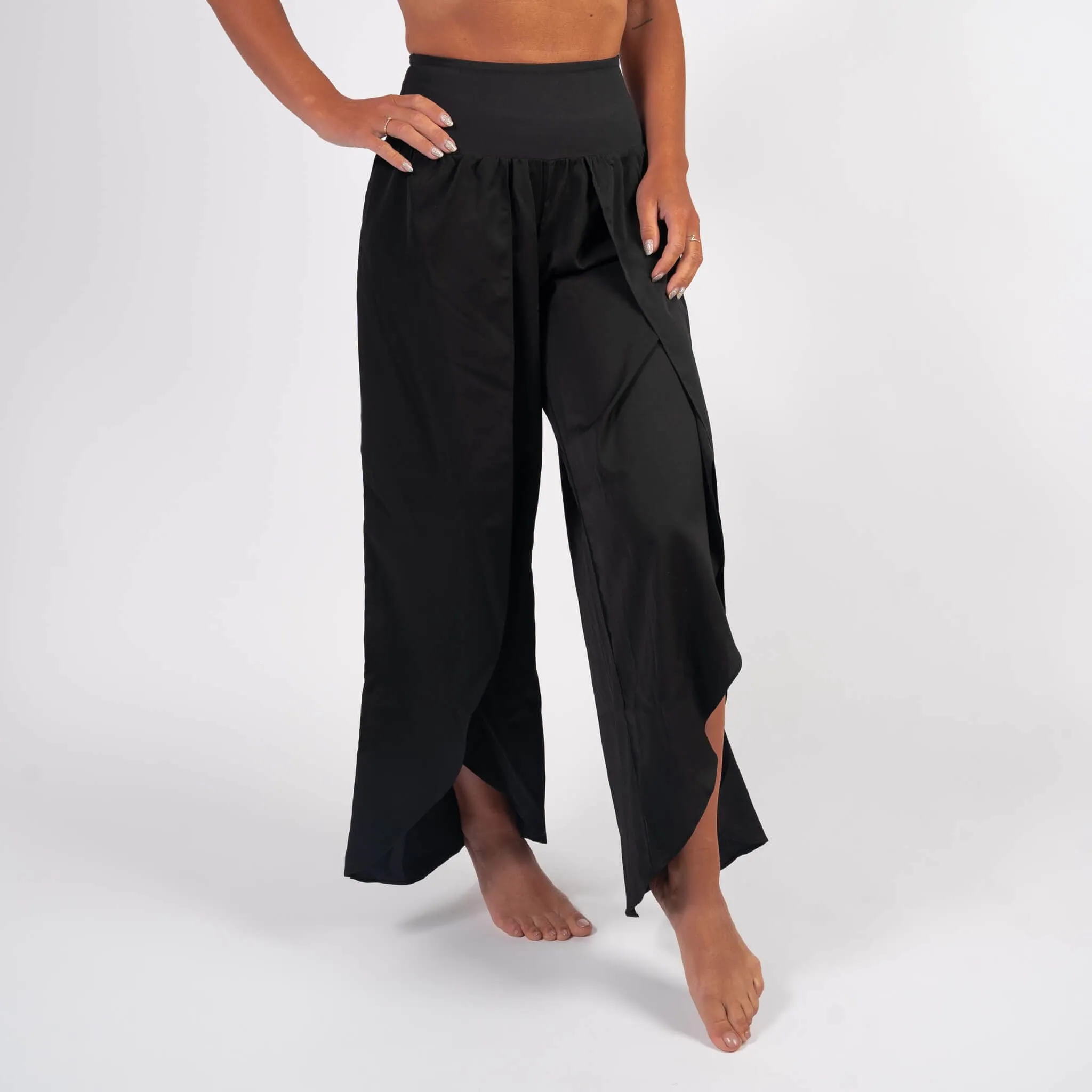 Black Flowy Pants