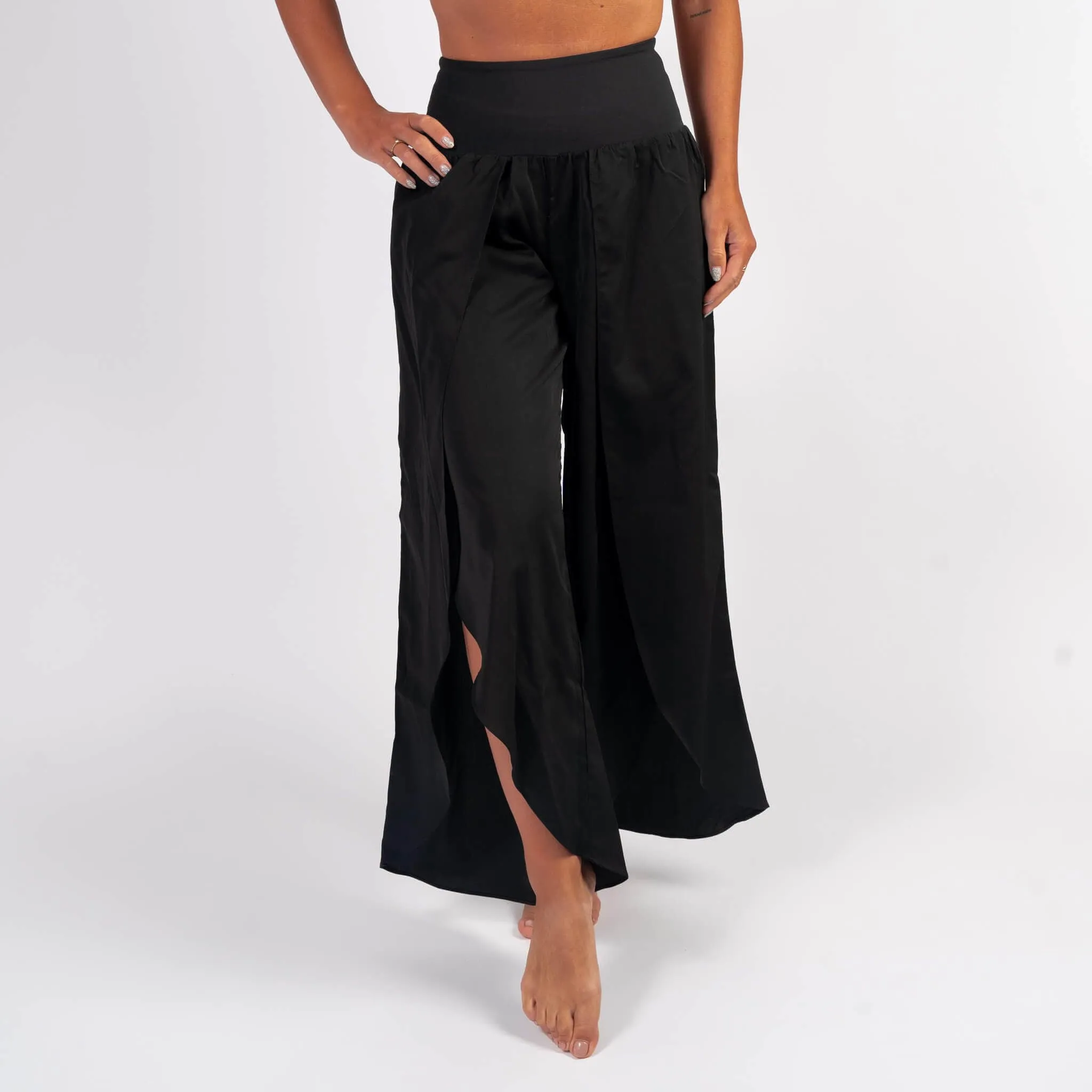 Black Flowy Pants