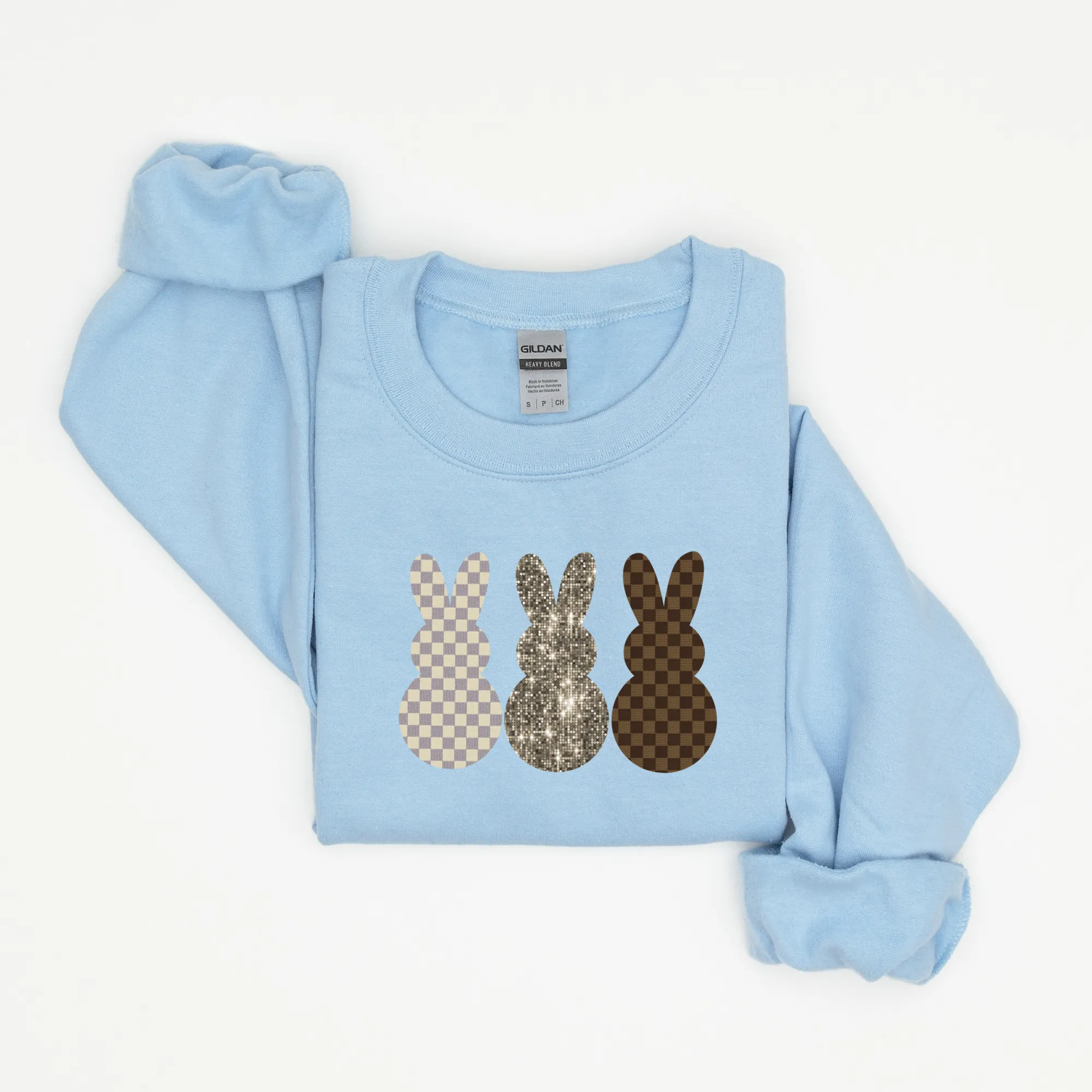 Boujee Easter Bunny Sweatshirt for Women