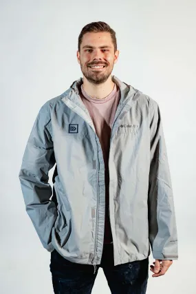 Brandmark Columbia Rain Jacket (Gray)