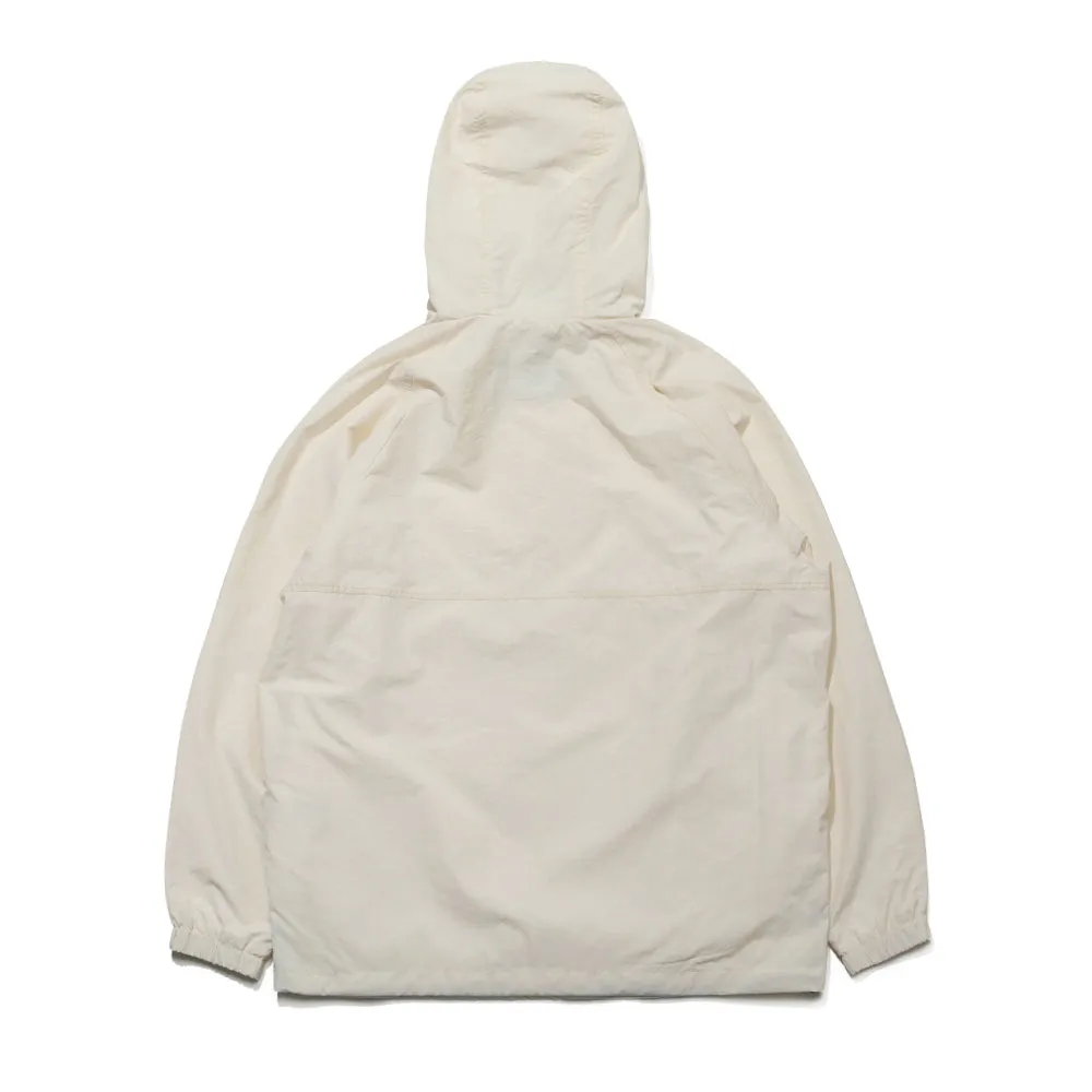 BSP HOODED ANORAK JACKET CREAM