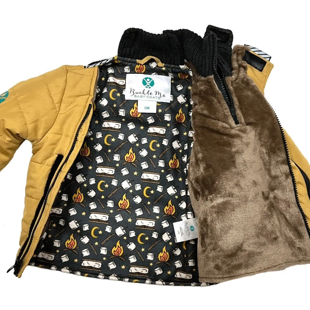 Buckle Me Baby Coats Car Seat Toastiest Winter Coat - Love You S'Most (6-9 Months)