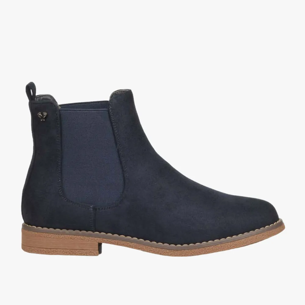 Butterfly Womens Celeste Chelsea Boot Navy