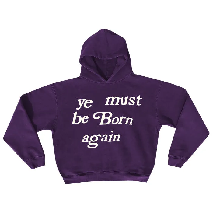 Cactus Plant Flea Market Born Again Purple Hoodie