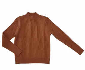 Camel Knit Top