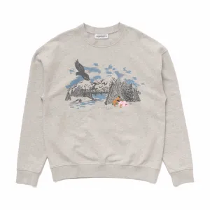 Carne Bollente Wild Wilderness Whoopee Crewneck (Grey)