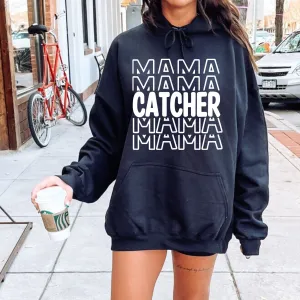 Catcher Mama Hoodie Sweatshirt