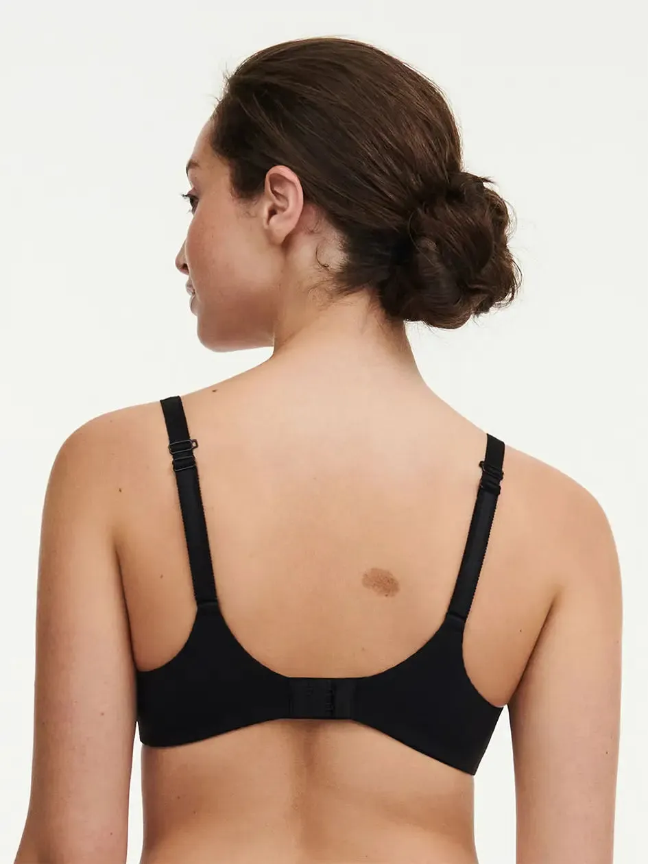 Chantelle Norah Chic Plunge T-Shirt Bra - Black