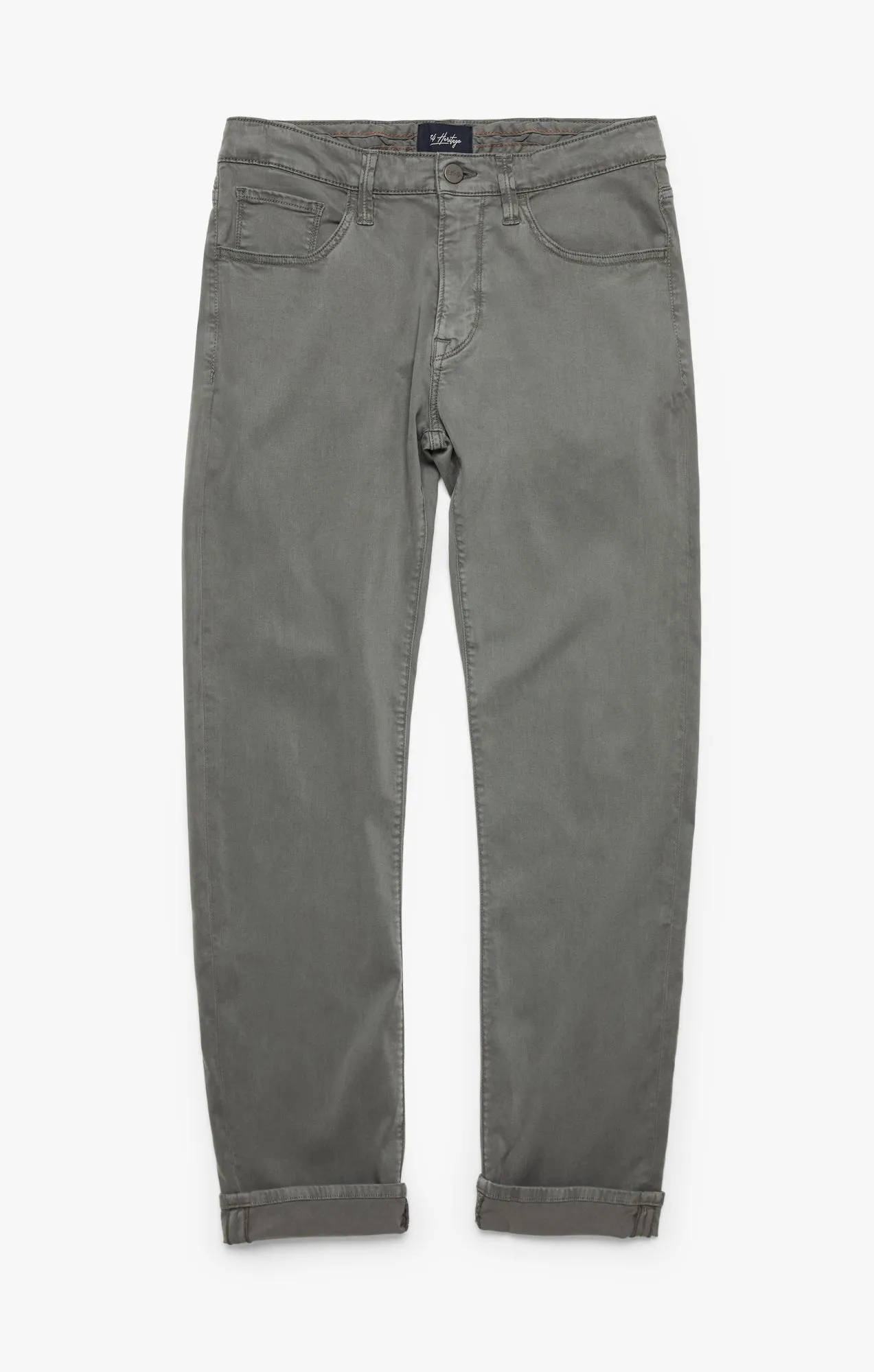 Charisma Relaxed Straight Leg Pants In Sedona Sage Twill