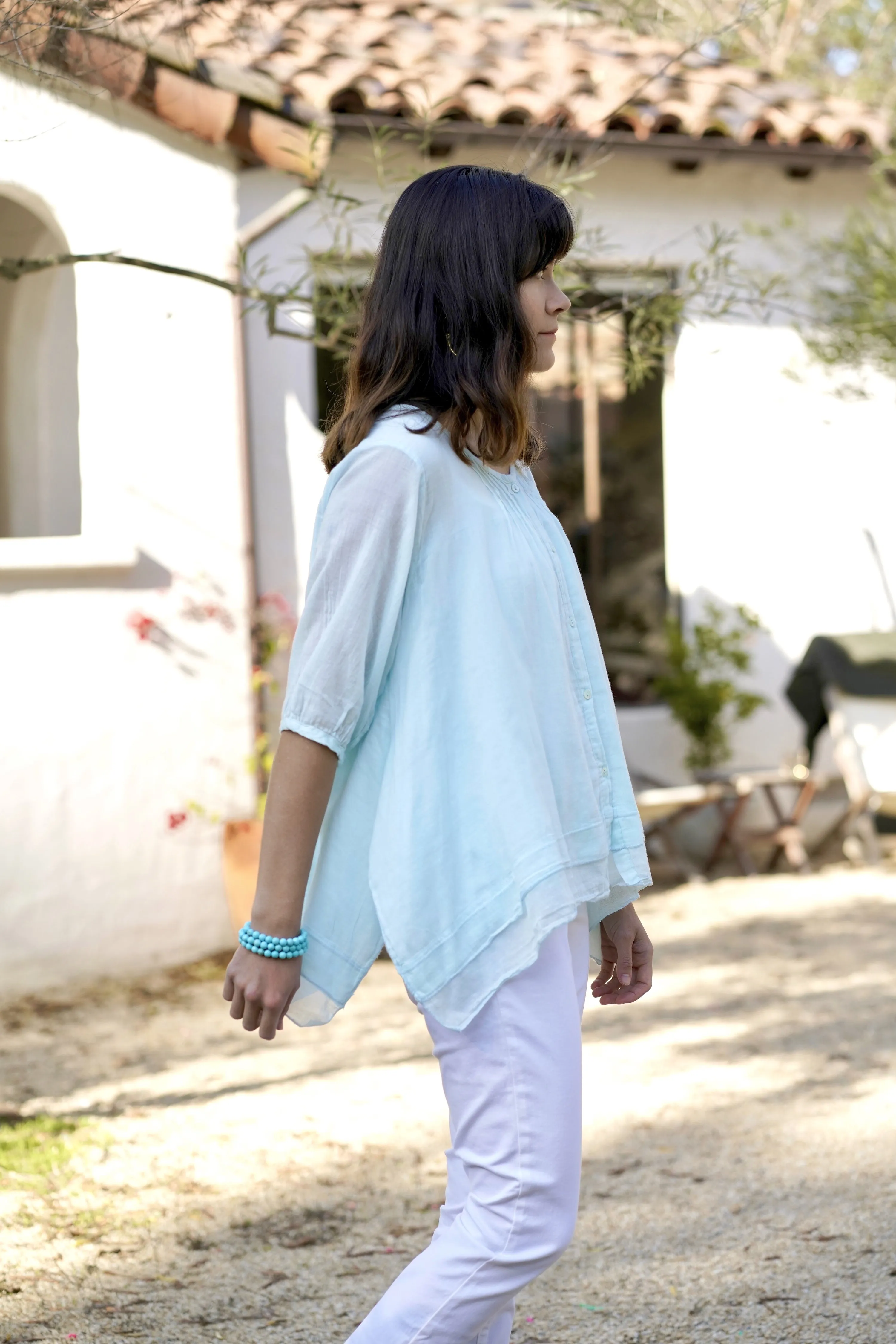 Cherie Blouse Light Blue