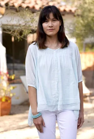 Cherie Blouse Light Blue