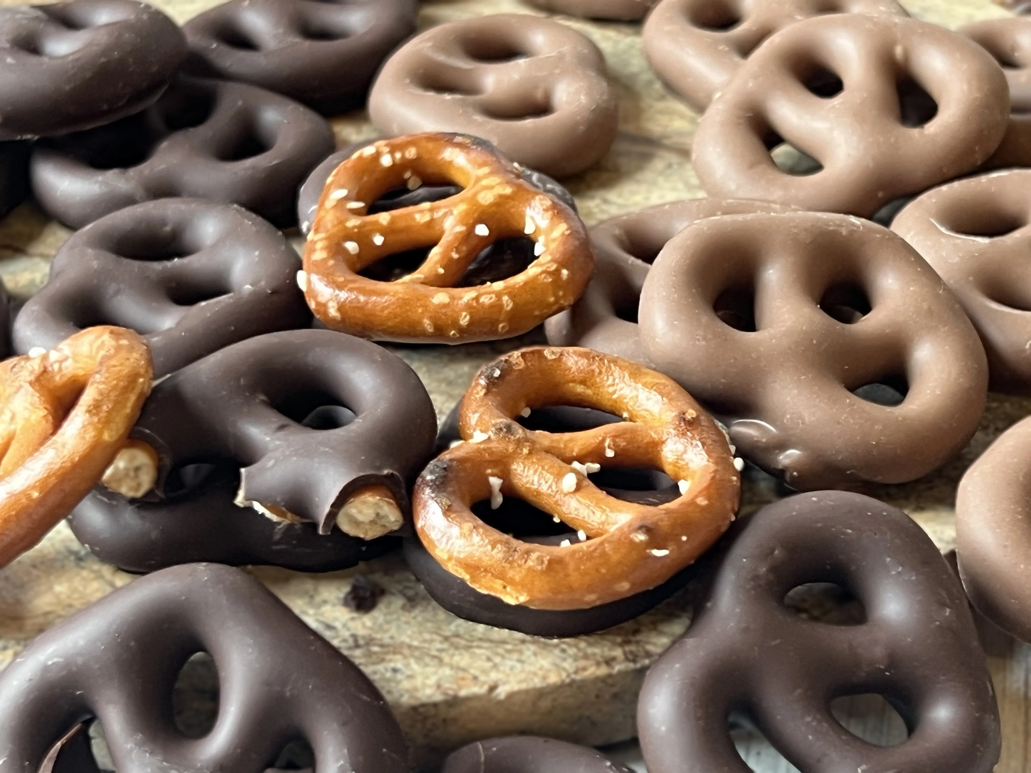 Chocolate Covered Pretzels