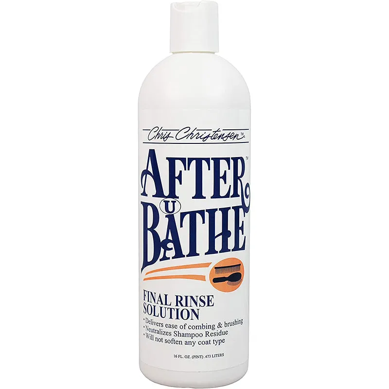 Chris Christensen After-U-Bathe Final Rinse, Dog and Cat Conditioner