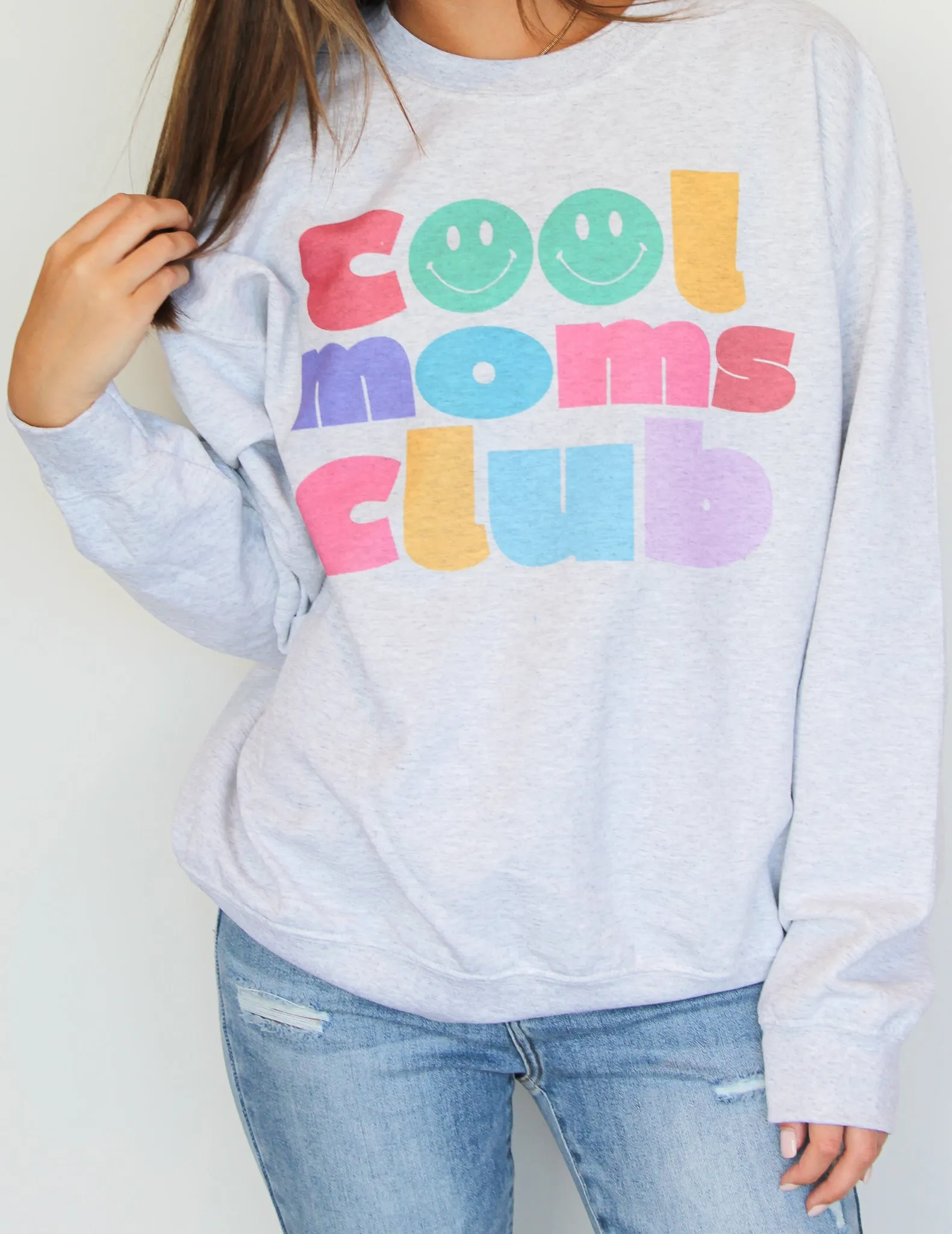 Cool Moms Club Graphic Sweatshirt