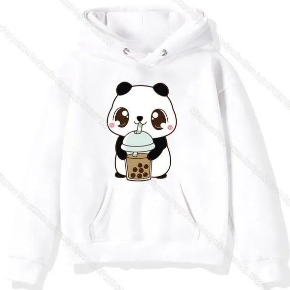 Cute Panda Drinks Milk <br>Panda kids