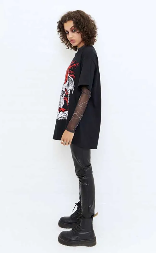 Death Angel Oversized Tee