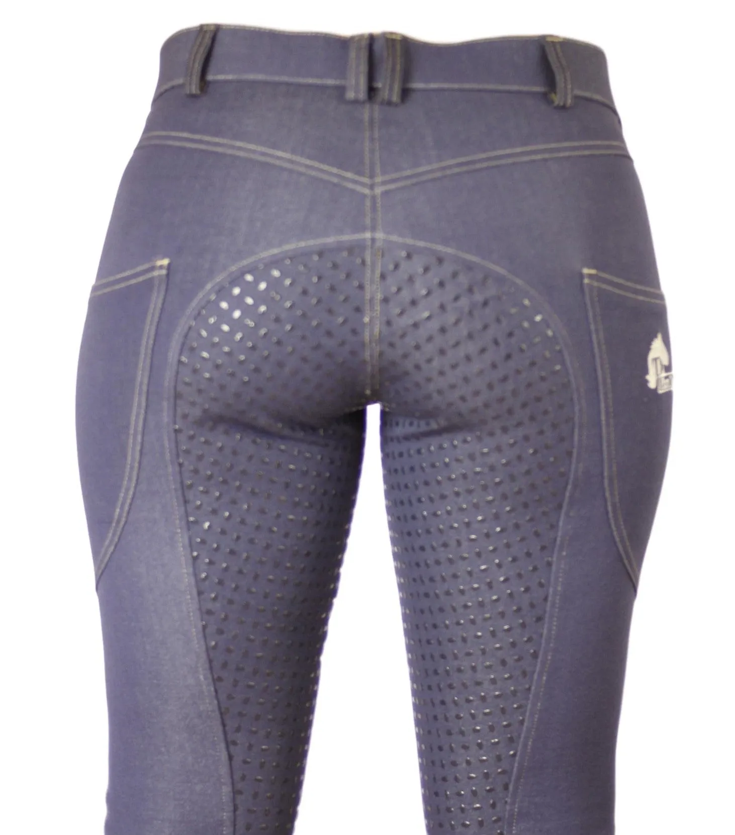 Denim Breeches With or Without Silicone Seat