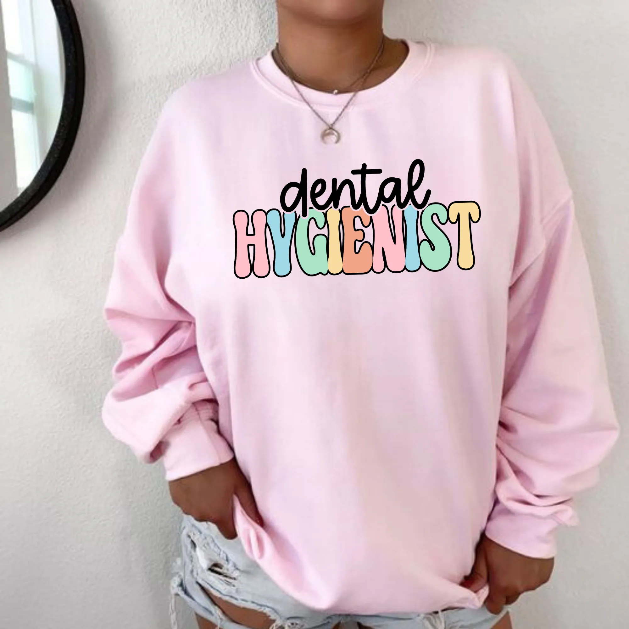 Dental Hygienist Crewneck Sweatshirt