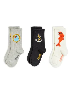 Dolphin 3-Pack Socks