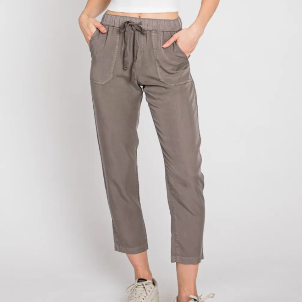 Earth Grey Tencel Pants