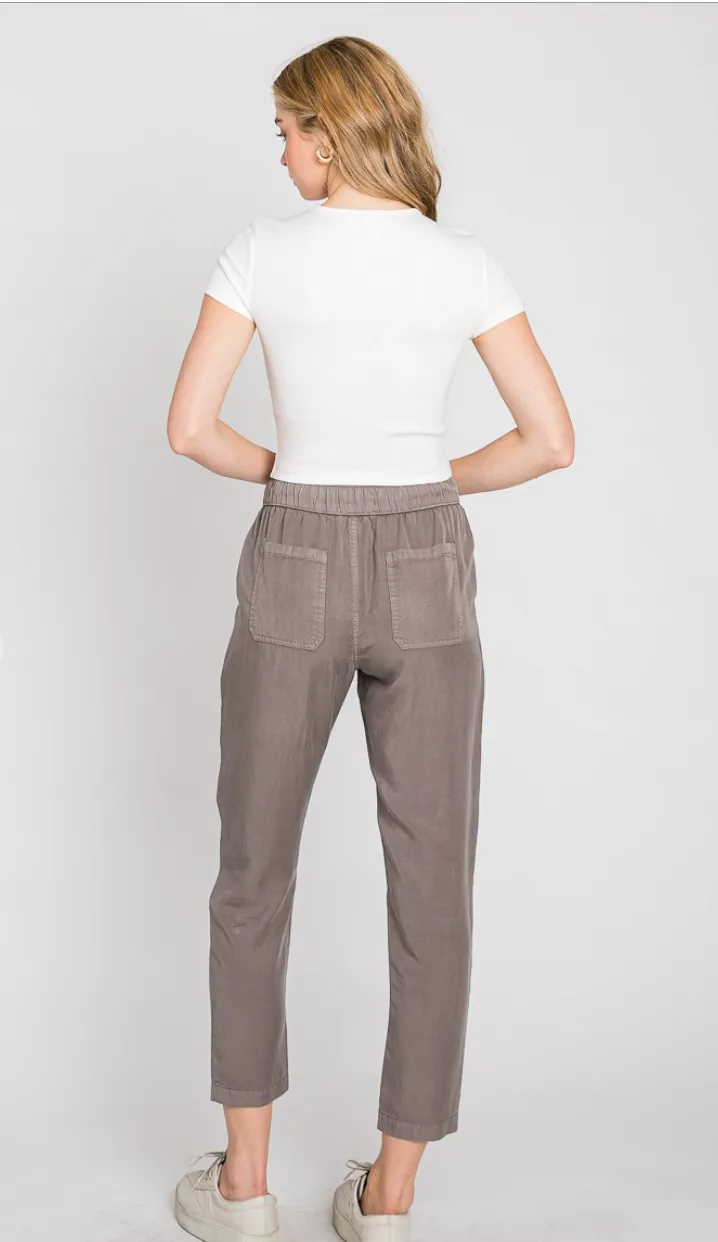 Earth Grey Tencel Pants