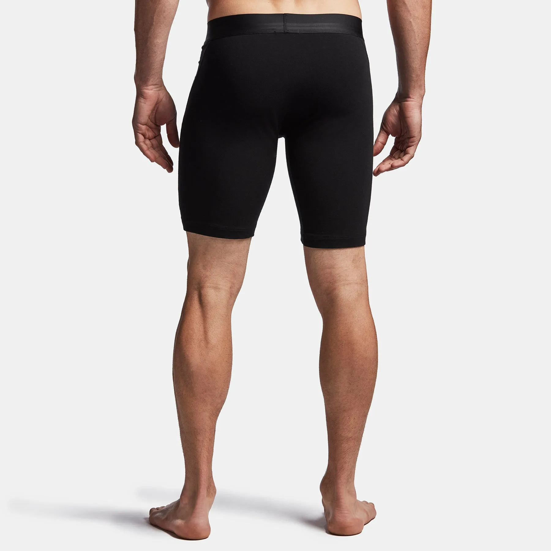 Elevated Lotus Sport Boxer  Long - Black