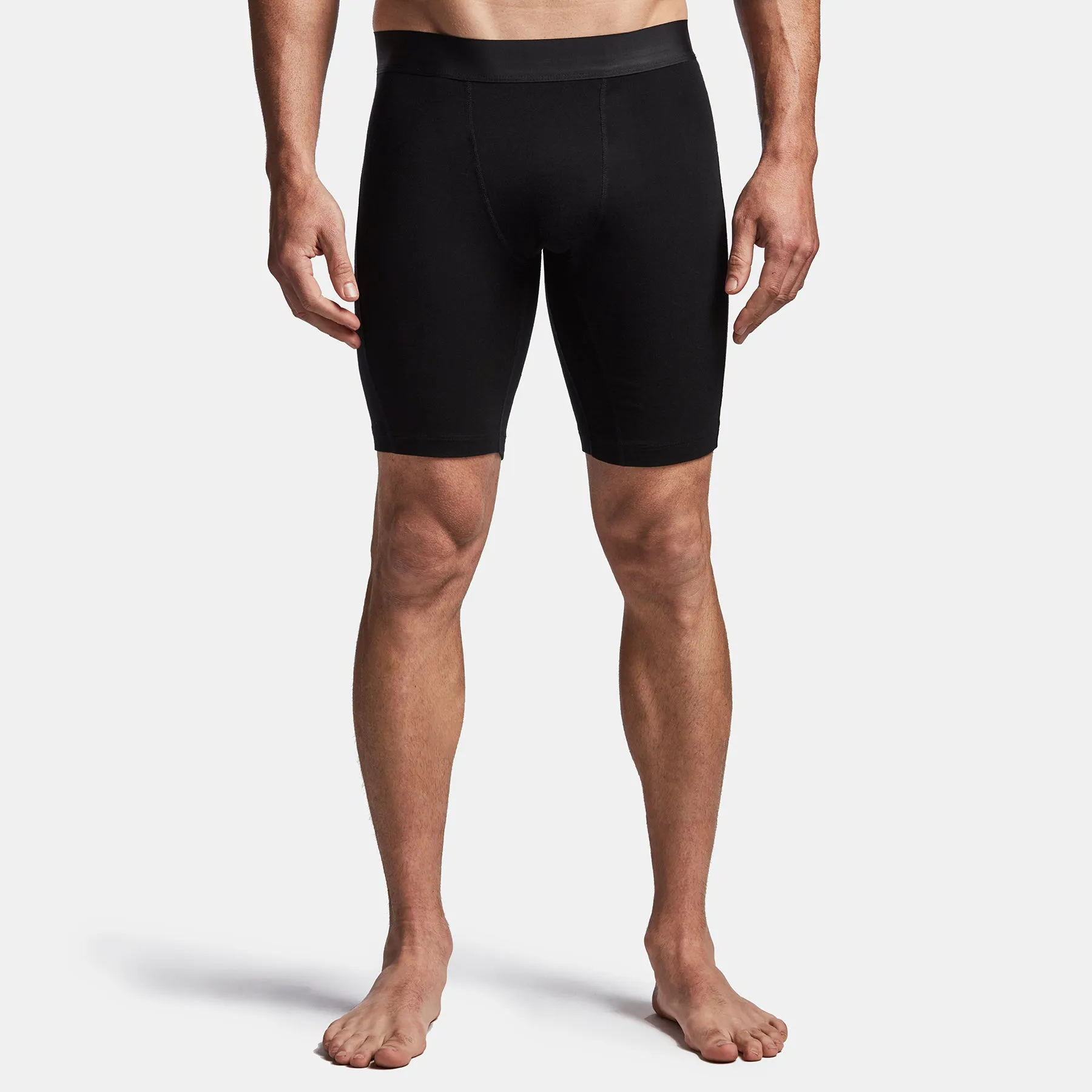 Elevated Lotus Sport Boxer  Long - Black